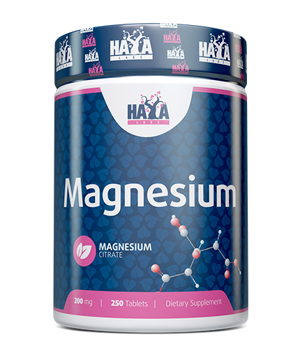 HAYA LABS Magnesium Citrate 200 mg / 250 Tabs 0.250